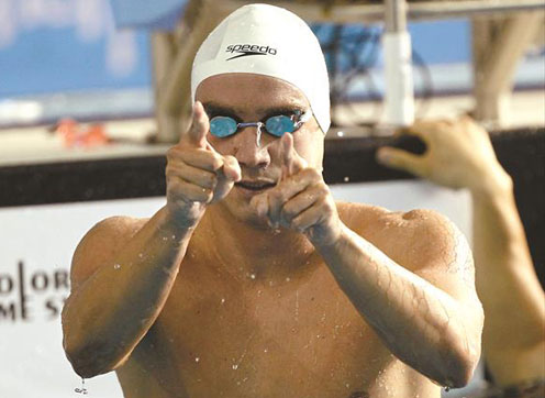 Subirats cosechó su cuarta dorada en el Abierto Nacional de Natación