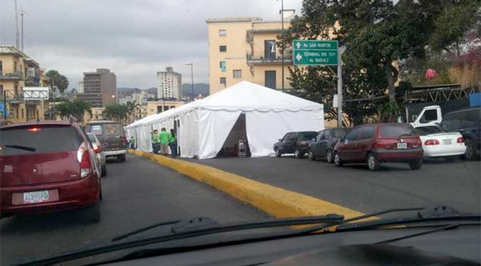 Cerrados accesos a Plaza O’Leary por tarima