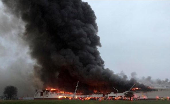 Se incendió planta de General Electric de Kentucky