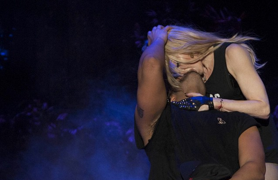 Madonna describió su beso con Drake y no fue muy halagadora