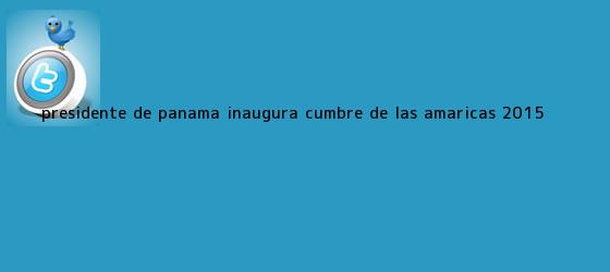 Cumbre de las Américas a través de las redes sociales