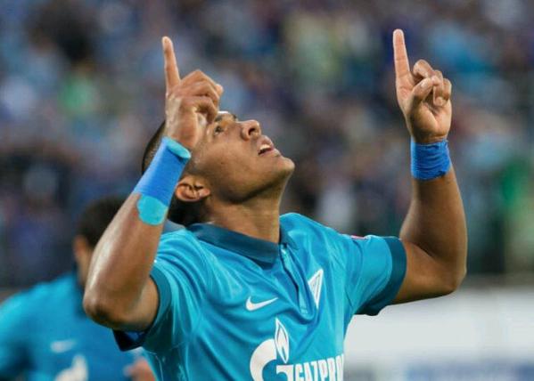 Salomón Rondón marca en la victoria del Zenit