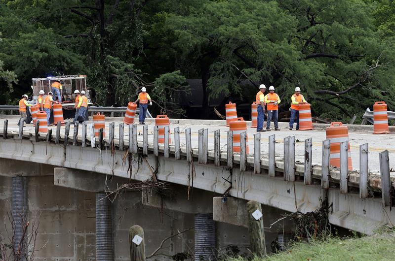 Al menos tres muertos y cientos de desplazados en Oklahoma y Texas por inundaciones