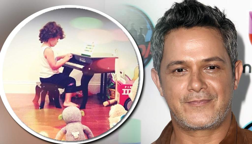 El hijo superdotado de Alejandro Sanz tiene tres años y habla cinco idiomas