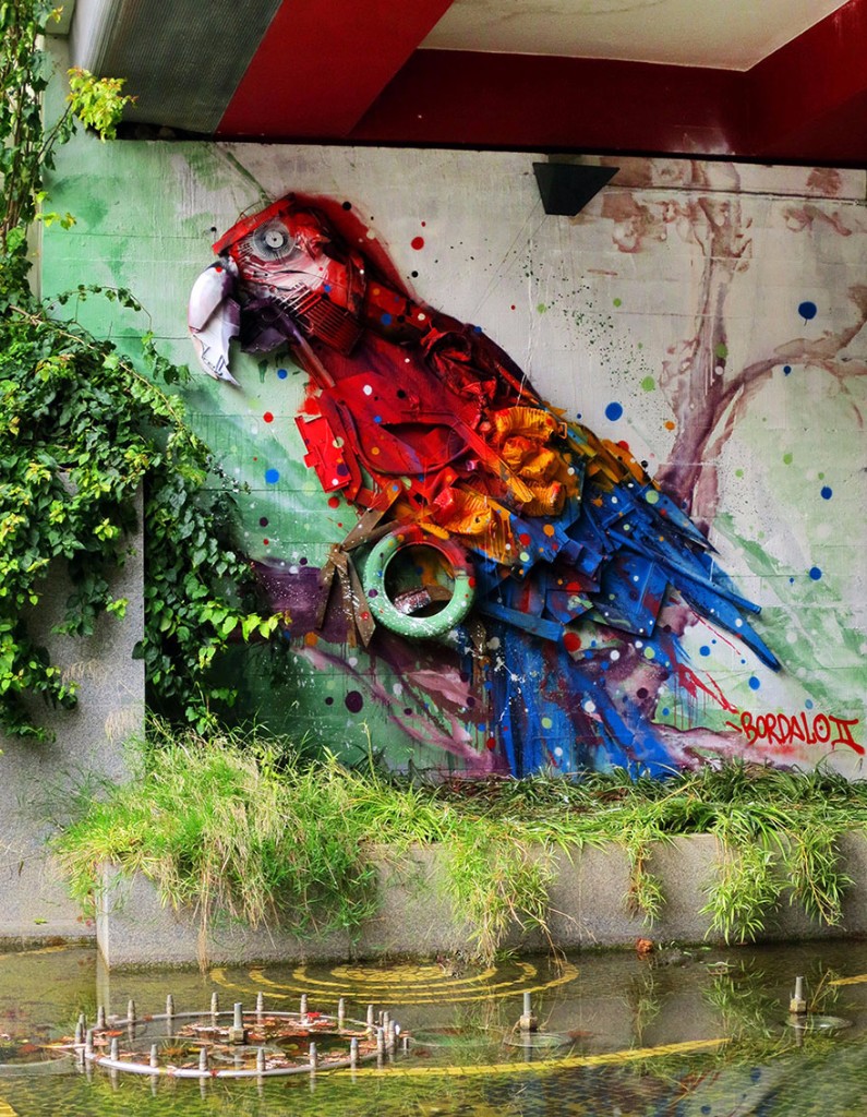 FOTOS: Cuando la basura se convierte en preciosas obras de arte