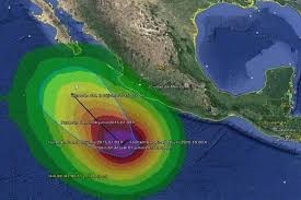 Huracán Blanca se fortalece a categoría 2 en aguas del Pacífico mexicano