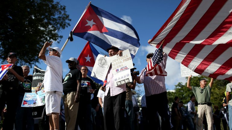 Exilio se manifestará contra la política de acercamiento de Obama con Castro