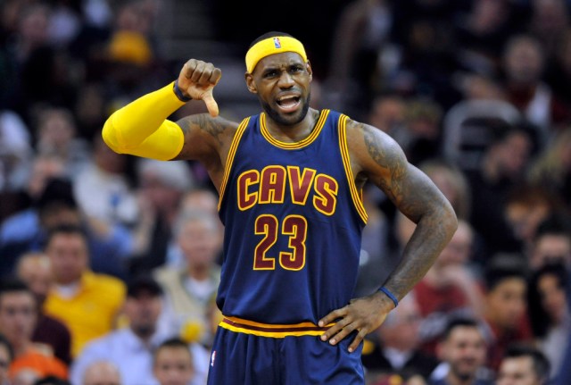 USP NBA: NEW YORK KNICKS AT CLEVELAND CAVALIERS S BKN USA OH