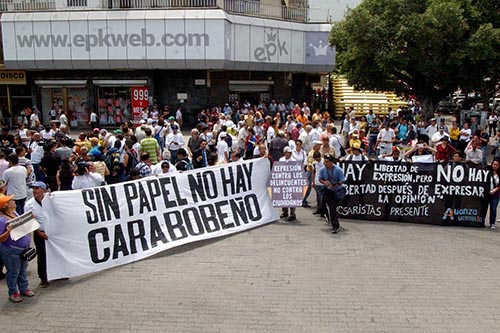 “Ameliach se burla del diario El Carabobeño”