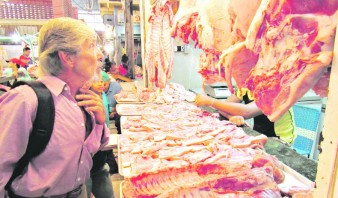 El cochino está mandando en las ventas de Puerto La Cruz