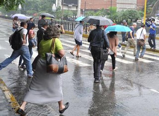 Inameh estima lluvias este jueves hacia el Sur, Oriente, Andes y Zulia