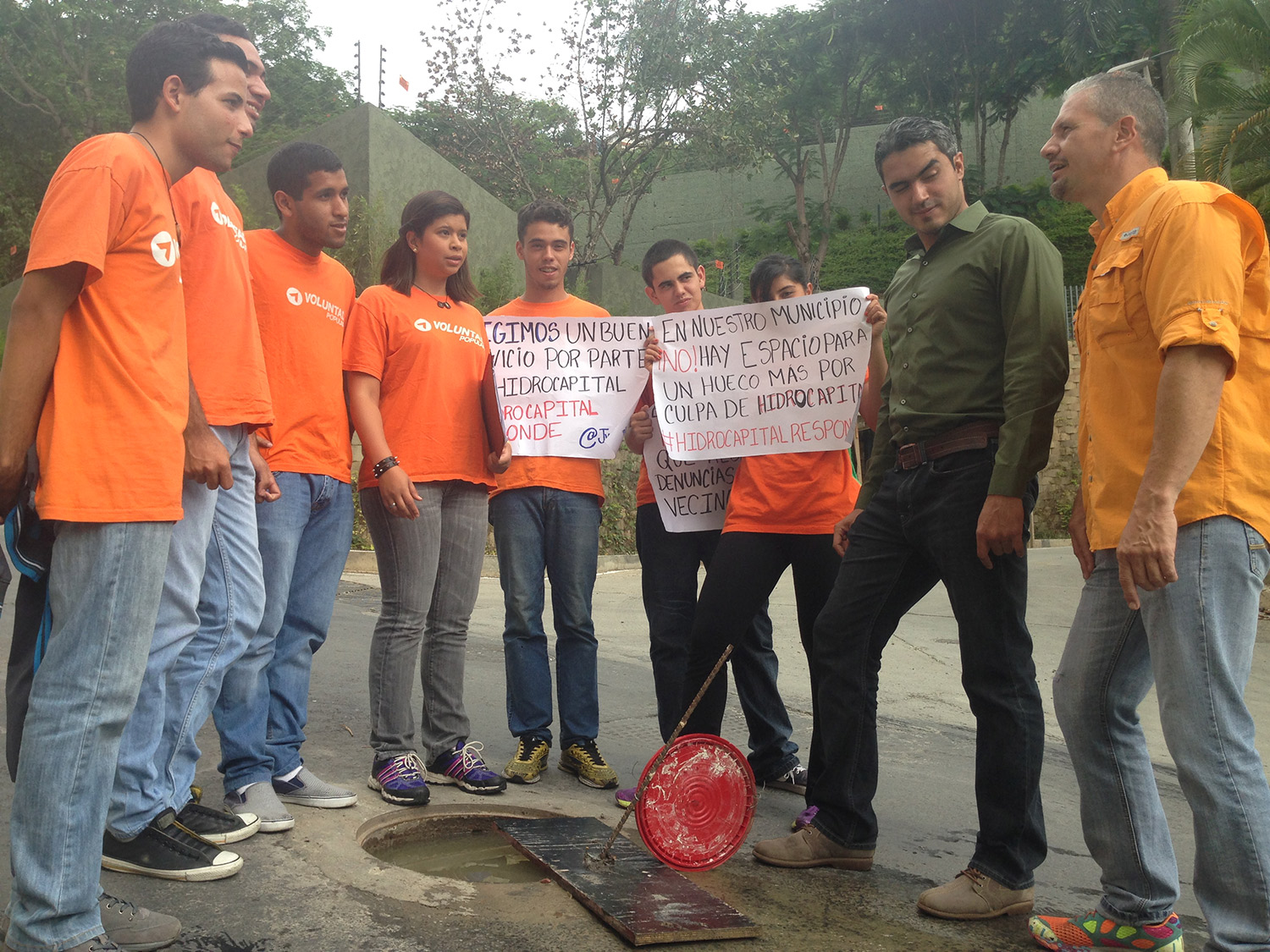 Concejal Luis Somaza presentó denuncias en contra de Hidrocapital en Baruta