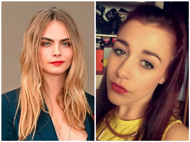 Quería lucir como Cara Delevingne y terminó desfigurada (Fotos)