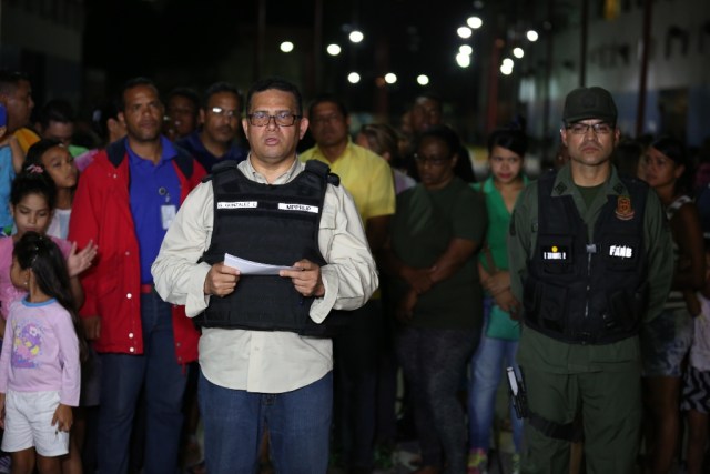 Foto: El titular para Interior, Justicia y Paz, Gustavo González López, ofreciendio un balance de la Operación de Liberación y Protección del Pueblo (OLP) / AVN