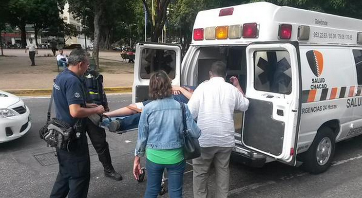 Un herido en La Castellana tras recibir un disparo para robarlo