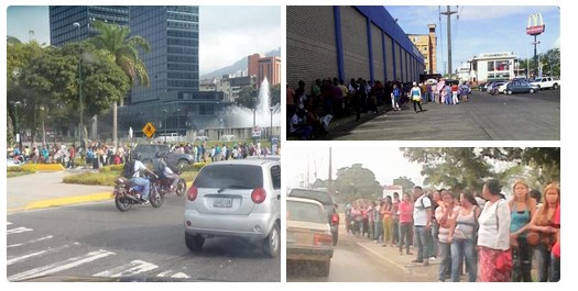 ¡Y siguen las indignantes colas!… Así están los supermercados este #13Ag (Fotos)