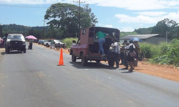 Crisis del transporte público se extiende a Upata