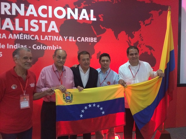 Voluntad Popular y Horacio Serpa, excandidato presidencial en Colombia coinciden en la Internacional Socialista