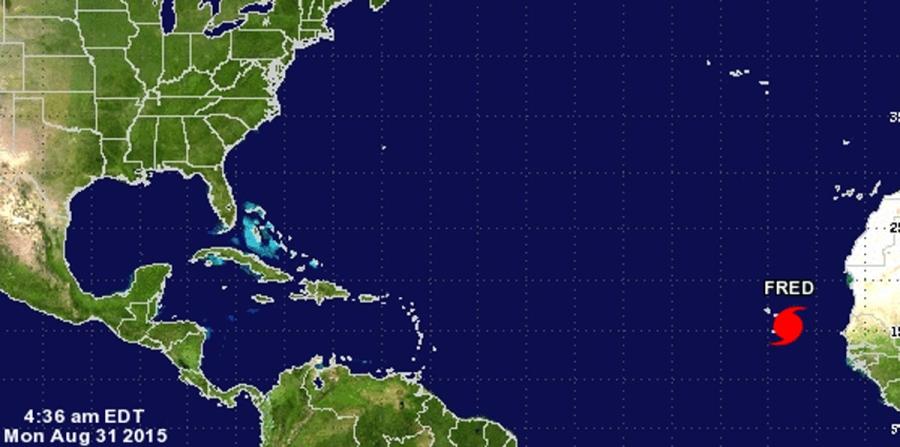 Huracán Fred se fortalece y se aproxima a islas de Cabo Verde