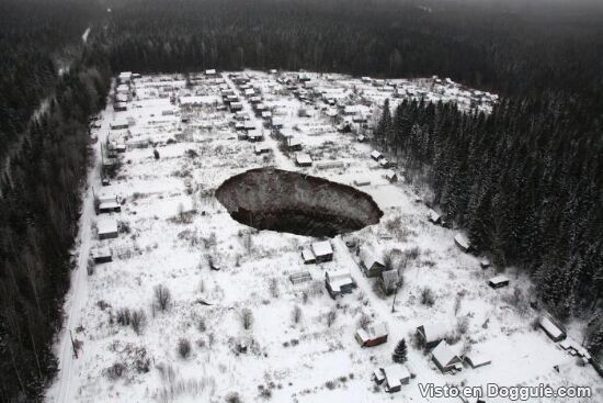 Los agujeros más raros que aparecieron alrededor del mundo (Fotos)