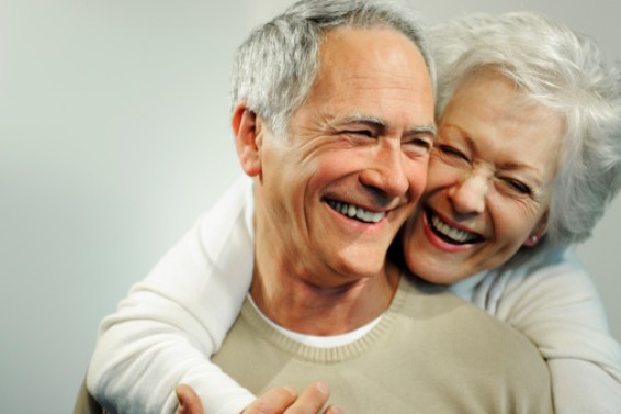 Portrait of Smiling Senior Couple