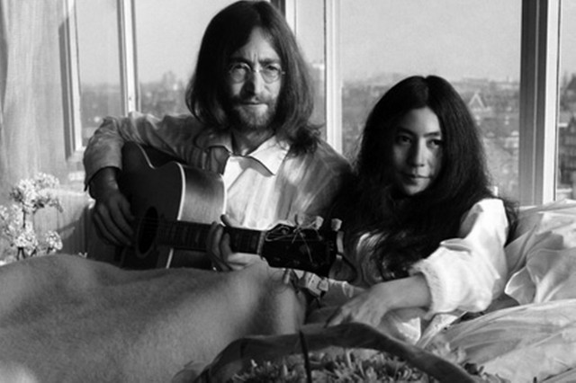 Yoko Ono organiza un enorme símbolo de paz para rendirle tributo a Lennon