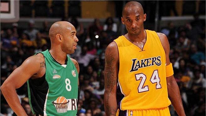 Kobe Bryant felicitó a Gregory Vargas