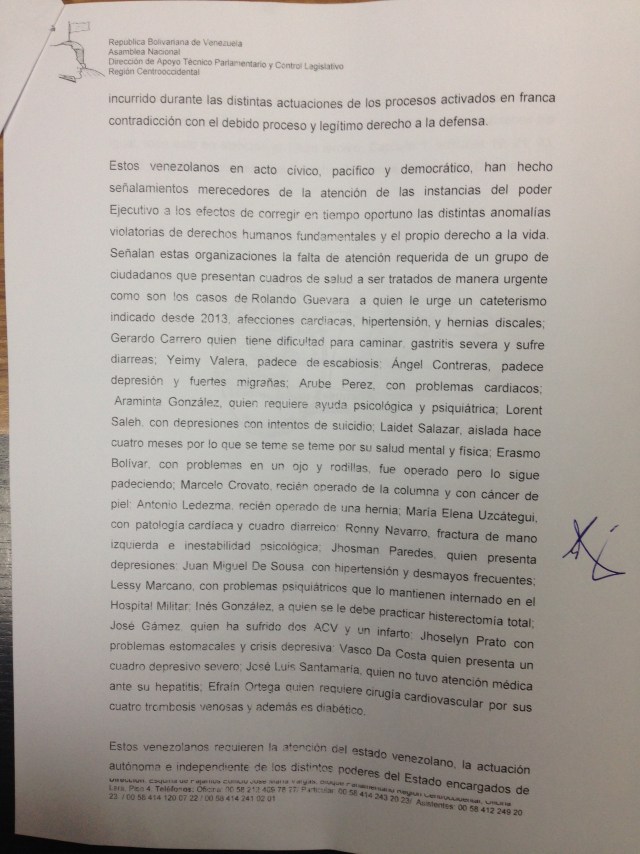 Carta a Maduro 14 de octubre (2)