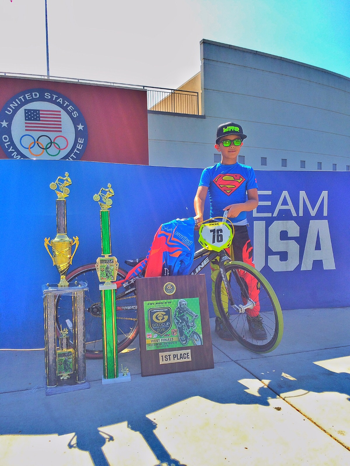 Juanmi, el niño venezolano que brilla en el BMX