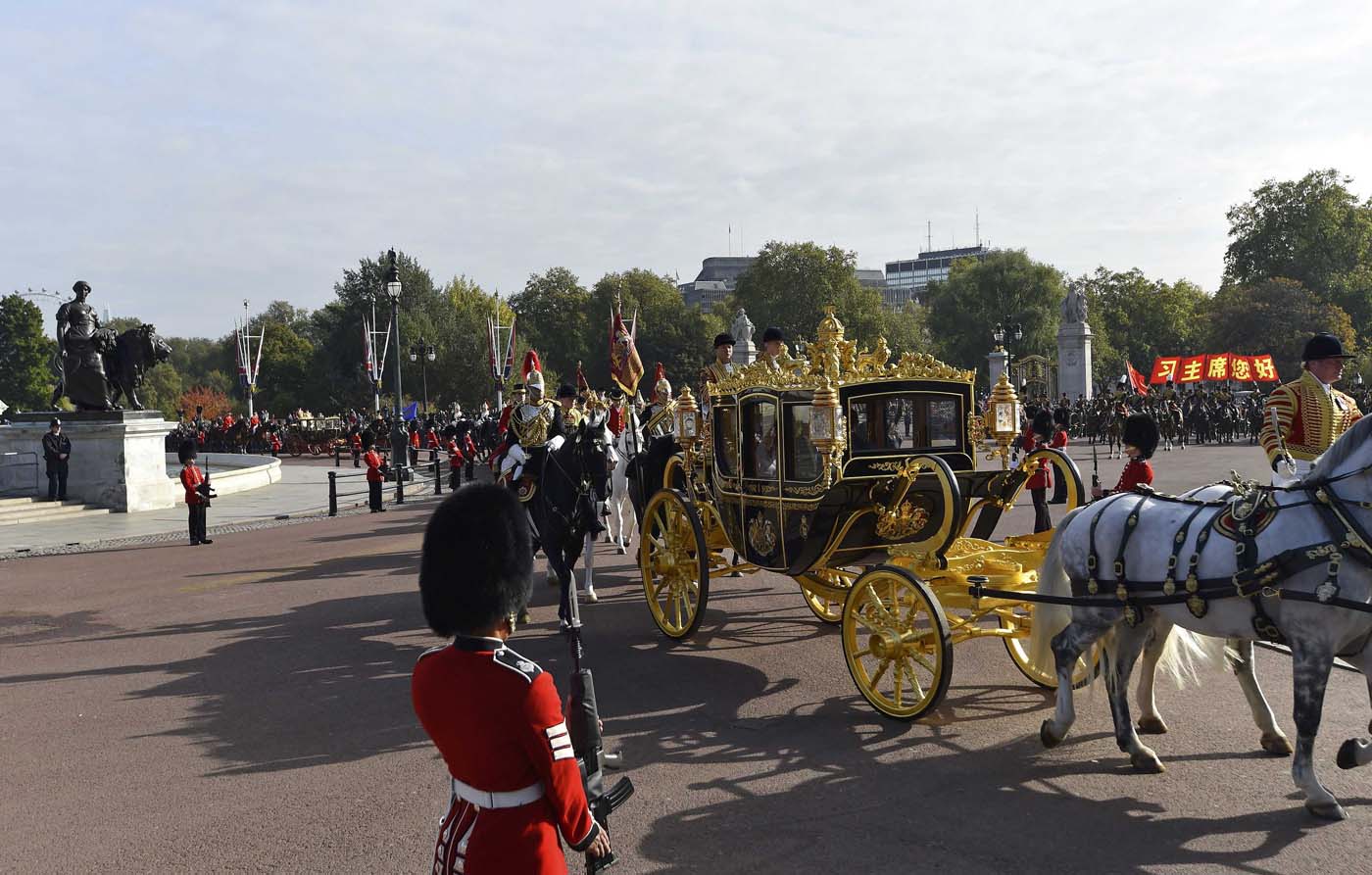 Xi Jinping inicia su visita de Estado en Londres (fotos)