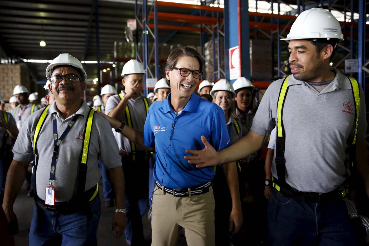 Lorenzo Mendoza a los trabajadores de Polar: Voy a vivir siempre en Venezuela, no me iré nunca