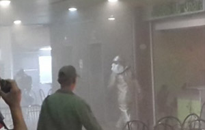 Controlado incendio en fuente de soda de aeropuerto de Maiquetía (FOTOS)