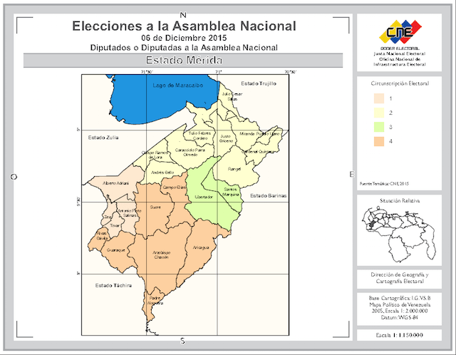 Merida Circunscripciones