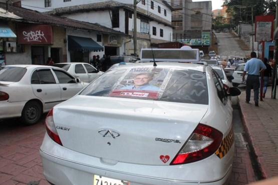 protesta taxis carrizal