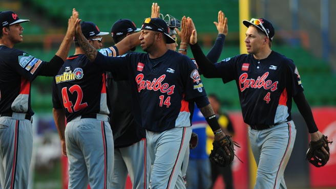 Caribes impuso su ley ante Tiburones