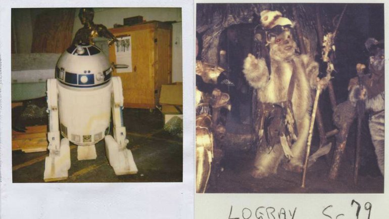 ¿Olvidadas? las polaroids de “Star Wars: El Retorno del Jedi”