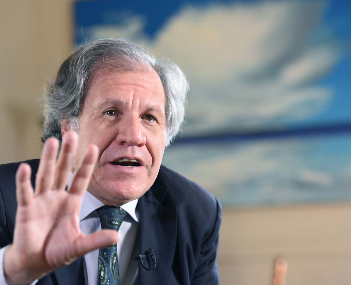 Luis Almagro: Quien quiere democracia no es traidor a la Patria (carta)