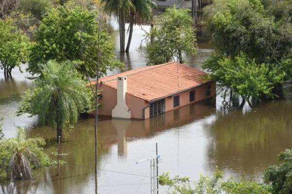 Foto: Inundacion en Paraguay-Argentina / AFP