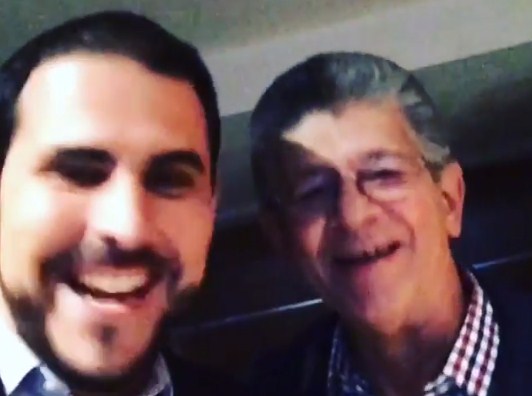 ¡A celebrar! Manuel Silva invita a “bailar” con Ramos Allup (Video + No te lo pierdas)