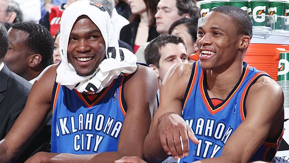 Wall, Westbrook y Durant los mejores del mes en la NBA