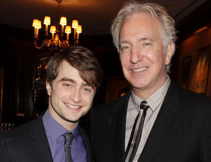 Daniel Radcliffe se despide de Alan Rickman con emotiva carta