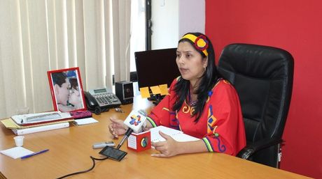 Foto: Keyrineth Fernández, directora general de Salud Indígena, Intercultural y Terapia Complementaria del MPPS / El Nacional