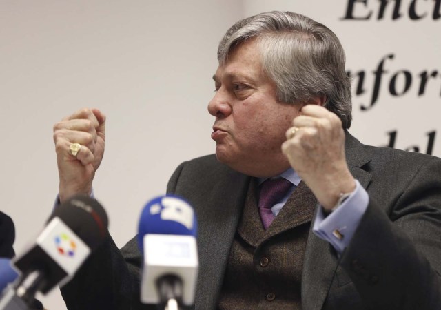  Leopoldo Ernesto López Gil, padre de Leopoldo Lòpez  (Foto EFE/Juan Carlos Hidalgo)