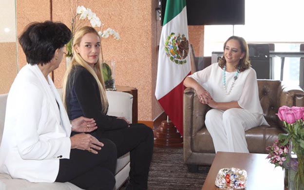 Cuando Lilian Tintori puso a bailar un vals a la diplomacia mexicana