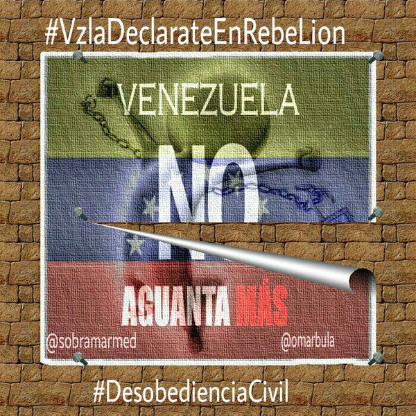 Tuiteros posicionan #VzlaDeclarateEnRebelion en rechazo a la sentencia contra la AN