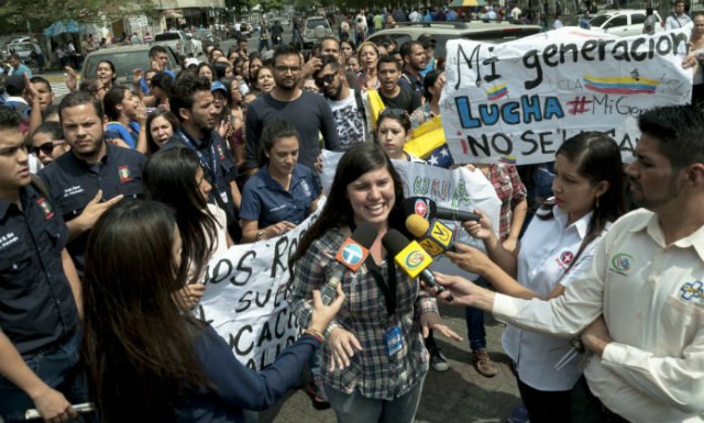 Tercer día de protesta en la Ucla