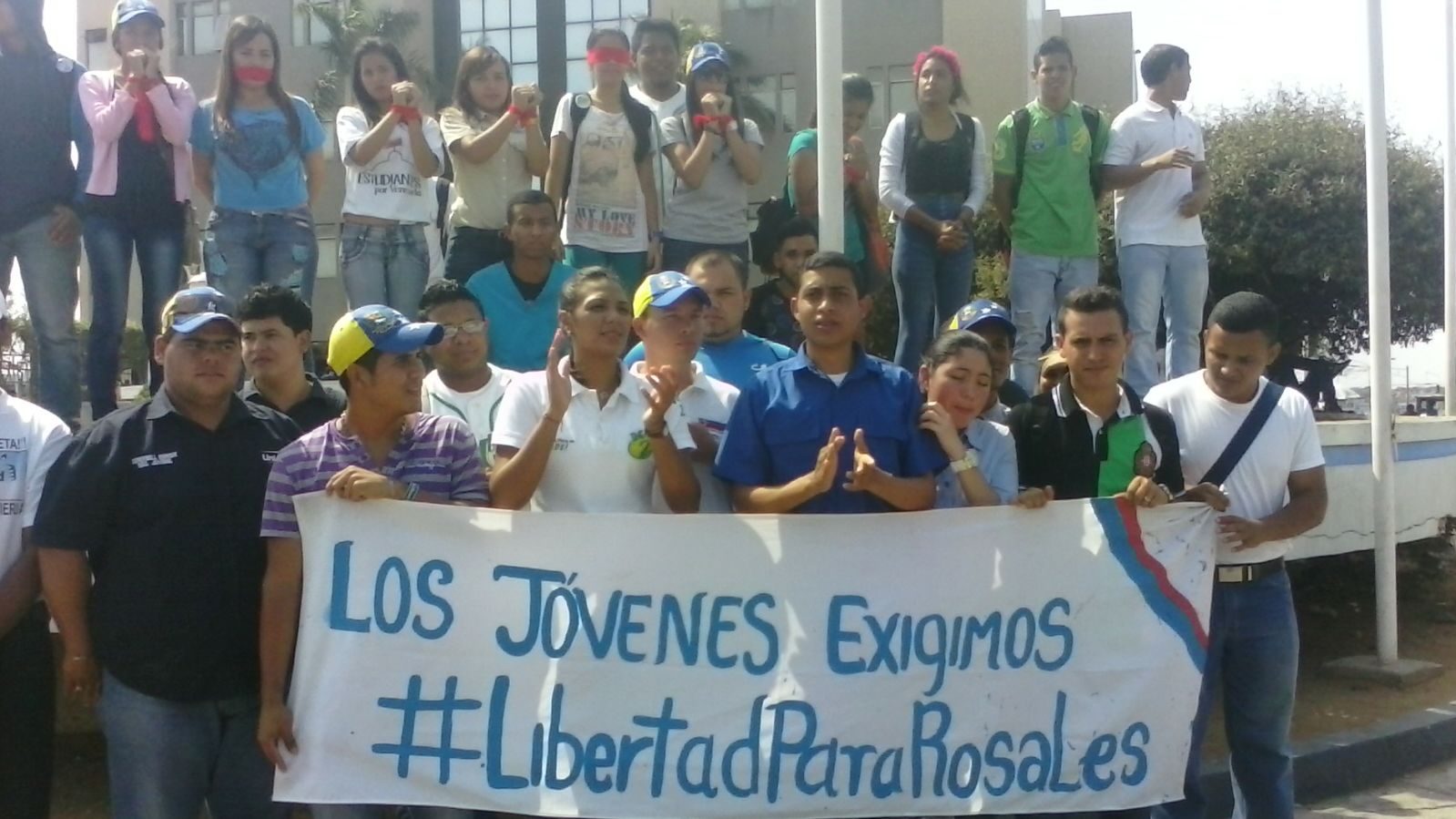 Estudiantes zulianos exigen la liberación de Manuel Rosales