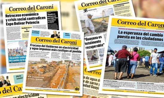 Correo del Caroní apunta sus esfuerzos diarios hacia la consumación de la dignidad de las personas como piedra angular de la sociedad y pieza de engranaje para el desarrollo cabal de los pueblos