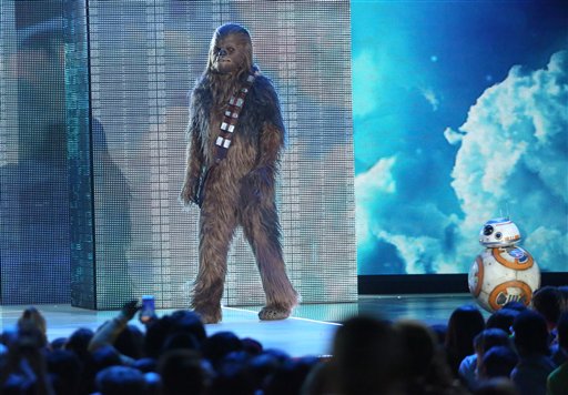 “Star Wars” ganadora de Premio Kids’ Choice