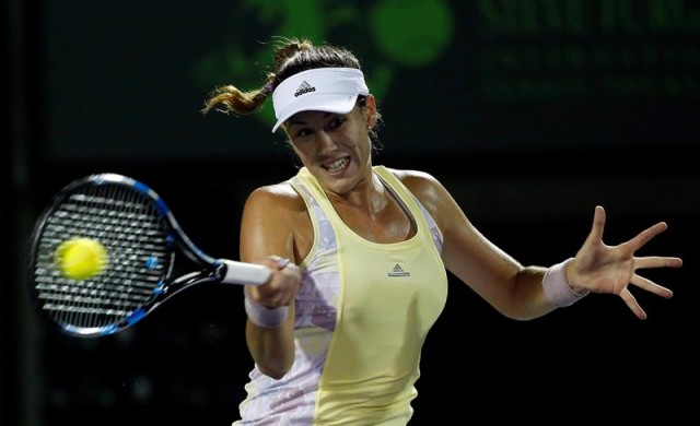 Muguruza derrota a la rusa Makarova en la segunda ronda del Torneo de Roma